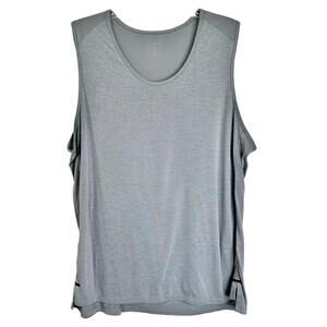 Apana Sleeveless Activewear Tank Top Grey Men's XL